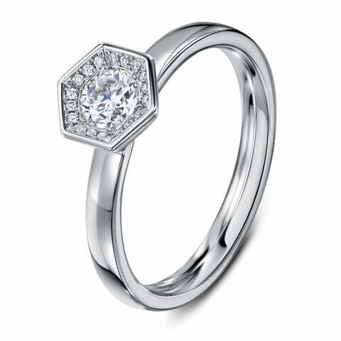 Chapiteau de Diamants: A stunning representation of unique engagement rings by Andrew Geoghegan.